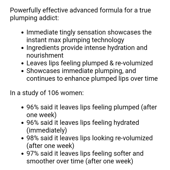 TOO FACED LIP INJECTION EXTRA STRENGTH INSTANT & LONG TERM LIP PLUMPER. - Picture 6 of 8